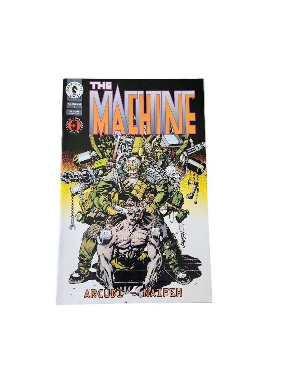 Dark Horse The Machine #2 1994 Comic Book Collector Bagged Boarded